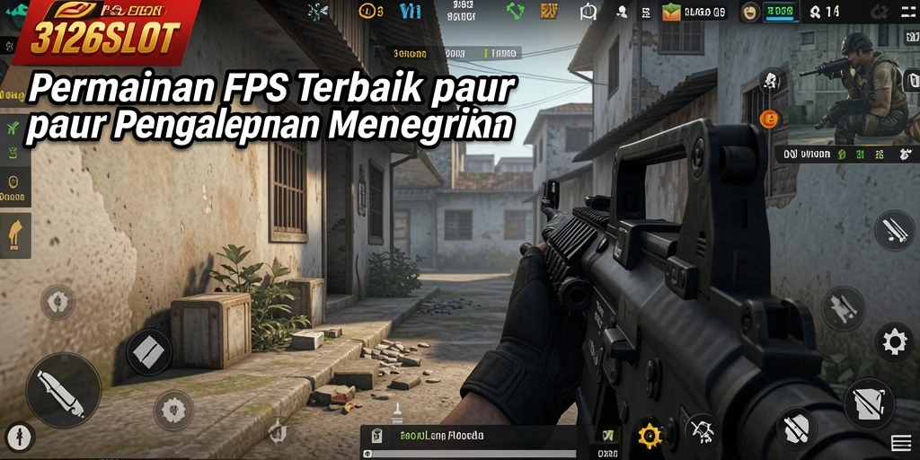 Tampilan seru gameplay 3126SLOT dengan aksi tembak-menembak intens.