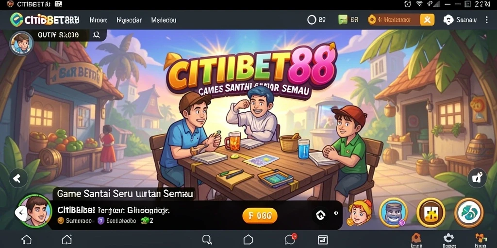 Tampilan menarik dari gameplay CITIBET88 yang menyenangkan.