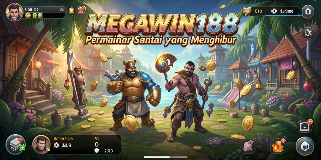 Screenshot gameplay MEGAWIN188 menunjukkan keseruan permainan Casual.