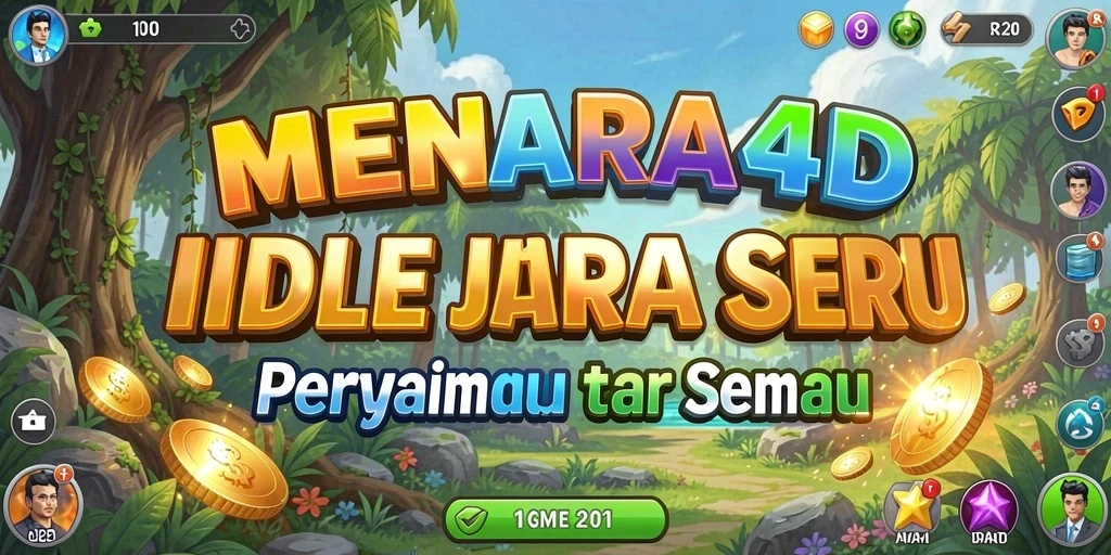 Tampilan gameplay MENARA4D yang seru dan menarik.