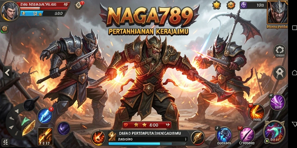 Gameplay NAGA789 yang mendebarkan dan menegangkan dalam Tower Defense.