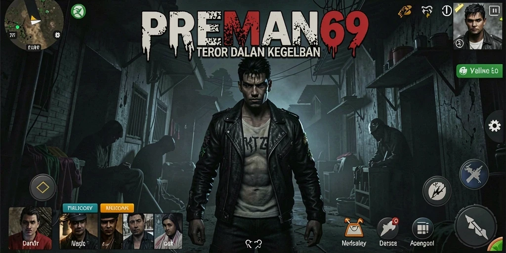 Screenshot gameplay yang menunjukkan suasana Horror yang mendebarkan.