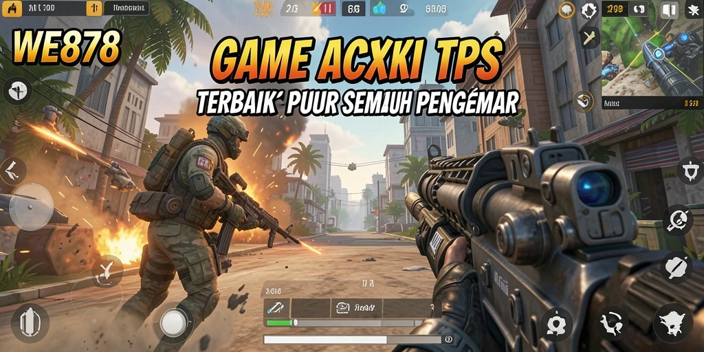 Tampilan aksi menegangkan di WE878 dengan grafik yang memukau.